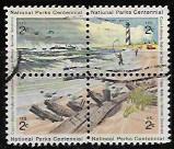 US #1448-1451 National Parks used block