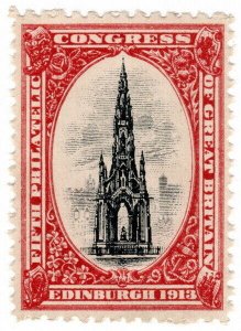 (I.B) Cinderella : 5th Philatelic Congress (Edinburgh 1913)