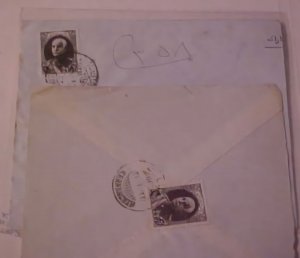 IRAN  2 COVERS  TO USA 1930's