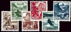 Switzerland #316-321 Mint F-VF SCV$19.50...Grab Popular Stamps!