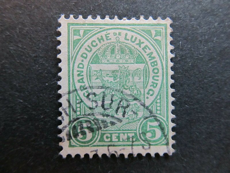 A4P26F36 Letzebuerg Luxembourg 1906-26 5c used