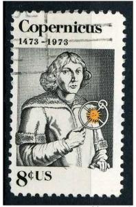 USA 1973 - Scott 1488 used - 8c, Nicolaus Copernicus 