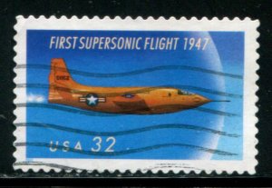 3173 US 32c First Supersonic Flight SA, used