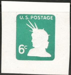 US Envelope cut square Scott U551