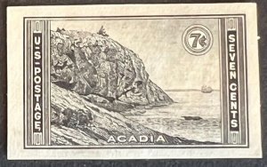 Scott#: 762 - National Parks: Acadia Park 7¢ 1934 single stamp MNGAI -Lot 4