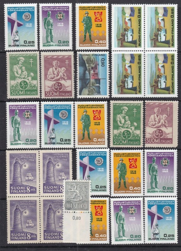 FINLAND^^^^^^^  OLDER  x26  MNH    collection  good cat   $$$@ta468finl