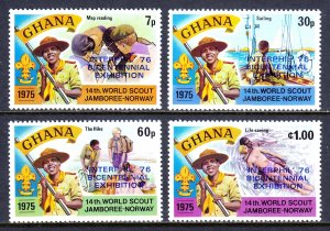 Ghana - Scott #578-581 - MNH - SCV $3.15