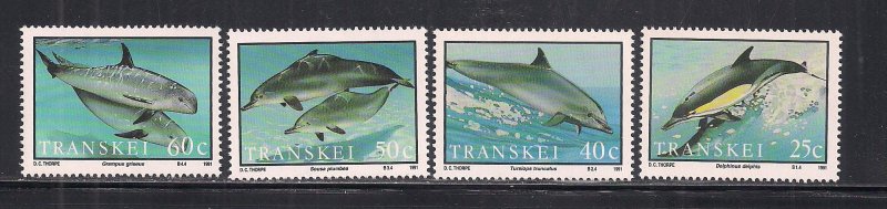 SOUTH AFRICA - TRANSKEI SC# 251-54   FVF/MNH 1991