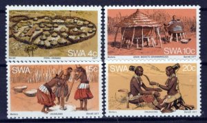 South West Africa SWA 402-405 MNH Wambo People Zayix Stamps 0325S0174