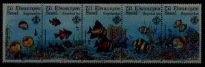 Seychelles Zil. 126 MNH Fishes/Corals SCV10