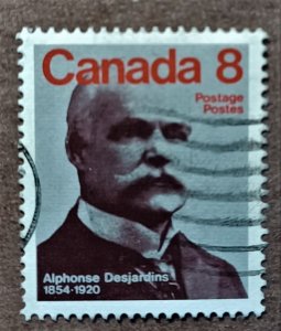 Canada #661 8c Alphonse Desjardins USED (1975)