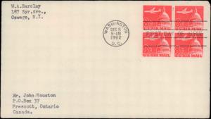 United States, District of Columbia, First Day Cover, Foreign Destinations