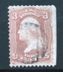 SCOTT # 65  used nice  cancel