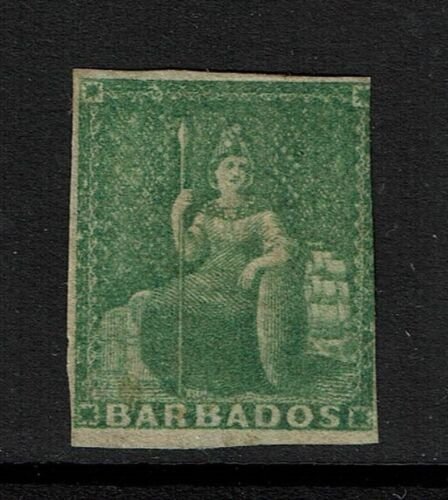 Barbados SG# 2 or 8 - Mint Hinged / Hinge Rem / Light Staining - Lot 090317 