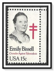 US #1823 Emily Bissell MNH