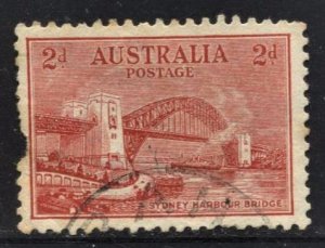 STAMP STATION PERTH Australia #130 Sydney Harbour Bridge Used - CV$1.60