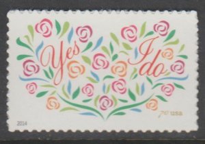 U.S. Scott #4881 Yes I Do Wedding Stamps - Mint NH Single