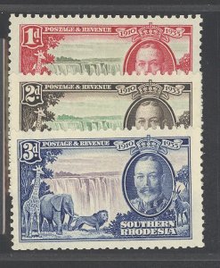 Southern Rhodesia #33-5 Unused Multiple