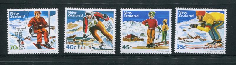 New Zealand #799-802 Mint