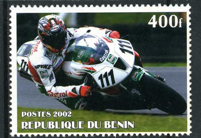 MOTORCYCLE CIRCUIT Set 1 value Perforated Mint (NH)