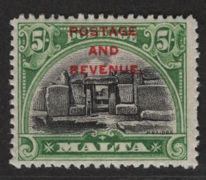 Malta Sc#165 M/LH/VF, Cv. $42.50