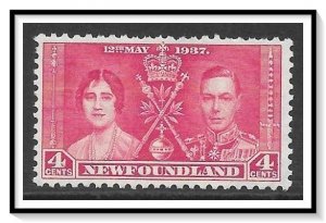 Newfoundland #231 Coronation NG