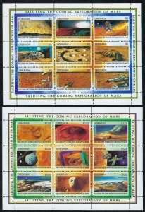 Grenada Scott 1999-2005 Exploration of Mars Mint Never Hinged Set