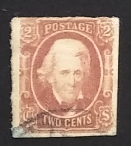 Confederate States 8 VF Used