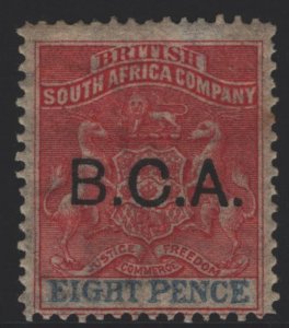 British Central Africa Sc#6 MH