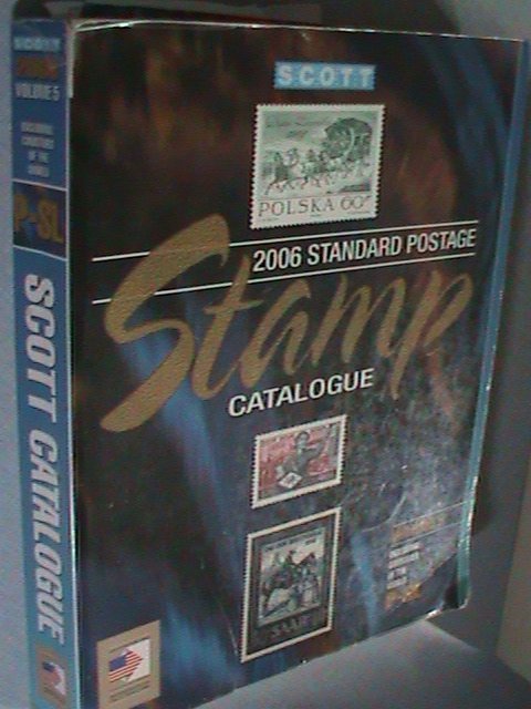 ​SCOTT STAMP CATALOG 2006-VOLUME 5-COMPLETE COUNTRIES OF FROM P TO SL.