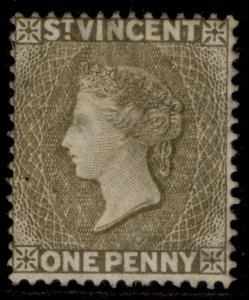 ST. VINCENT QV SG39x, 1d drab, M MINT. Cat £95.