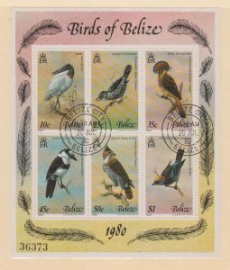 Belize #500 Stamps - Used Souvenir Sheet