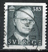 Sweden; 1996: Sc. # 1788: Used Single Stamp