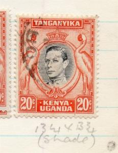 Kenya Uganda Tanganyika 1938 Early Issue Fine Used 20c. 202623