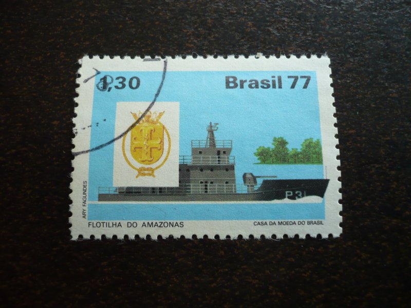 Stamps - Brazil - Scott# 1542 - Used Part Set of 1 Stamp