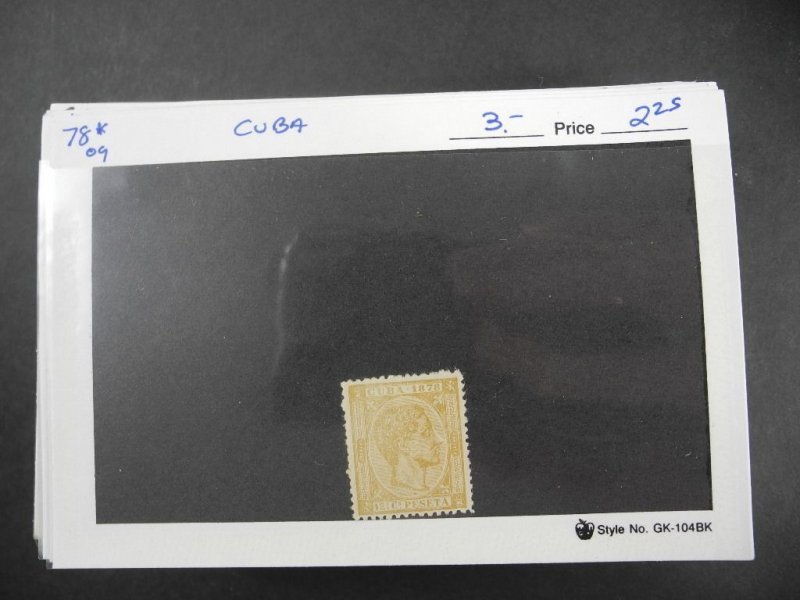 CUBA, Fabulous assortment of Stamps in stock cards