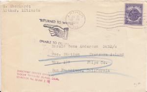United States Military 3c Honorable Discharge 1946 Arthur, Ill. to Treasure I...
