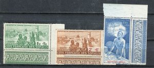 FRENCH COLONIES; 1942-43 early Child Welfare + MINT MNH SET, Somalis