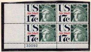 United States Plate Block      C80        MNH OG