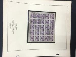 MOMEN: US # FARLEY MINT COLLECTION ON (4) ALBUM PAGES $ #9076