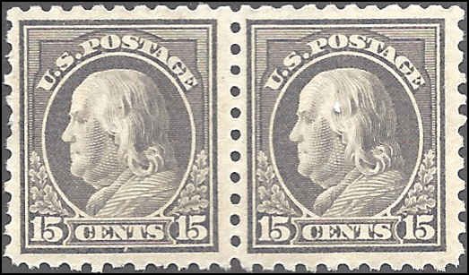 437 Mint,OG,NH... Pair... SCV $550.00