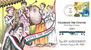 #3184e Women's Suffrage Collins FDC