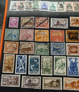 germany saar stamps - great lot #699 mint and used