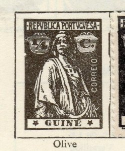 Portuguese Guinea 1914 Early Issue Fine Mint Hinged 1/4c. NW-115765