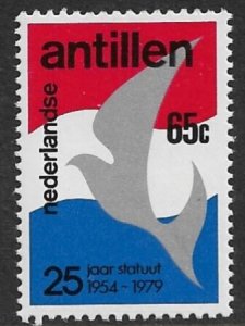 NETHERLANDS ANTILLES 1979 65c Constitution Anniversary Issue Sc 444 MNH