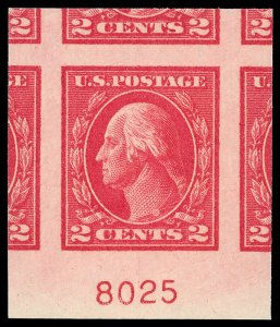 United States #482 Mint nh a superb gem with 2022 P.S.E. certificate graded G...