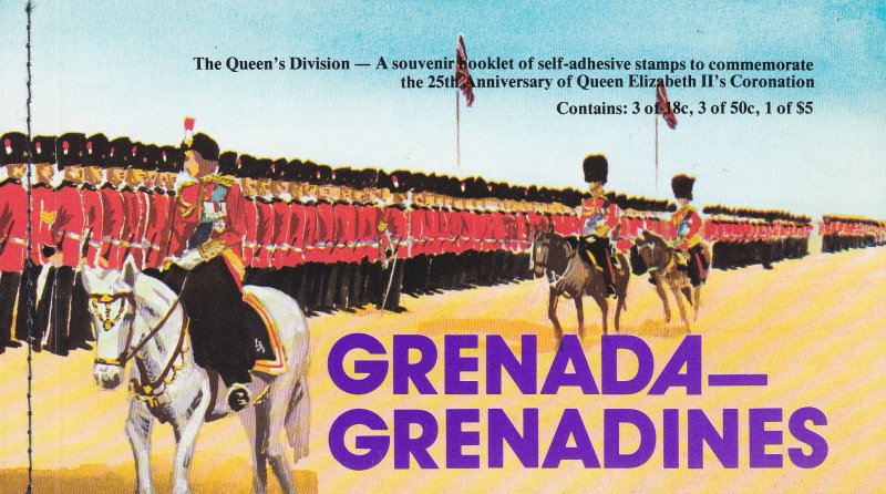 Grenada - Grenadines, Q Elizabeth Coronation 25th Anniversary, Complete Booklet