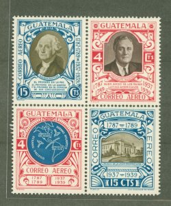 Guatemala #C92a-d Mint (NH) Multiple