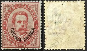 ITALY - Eritrea n.4 cv 1600$ with Certificate - Super Centered MH*