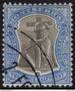 MONTSERRAT 1905 KEDVII 2½d Grey & Blue SG27 FU